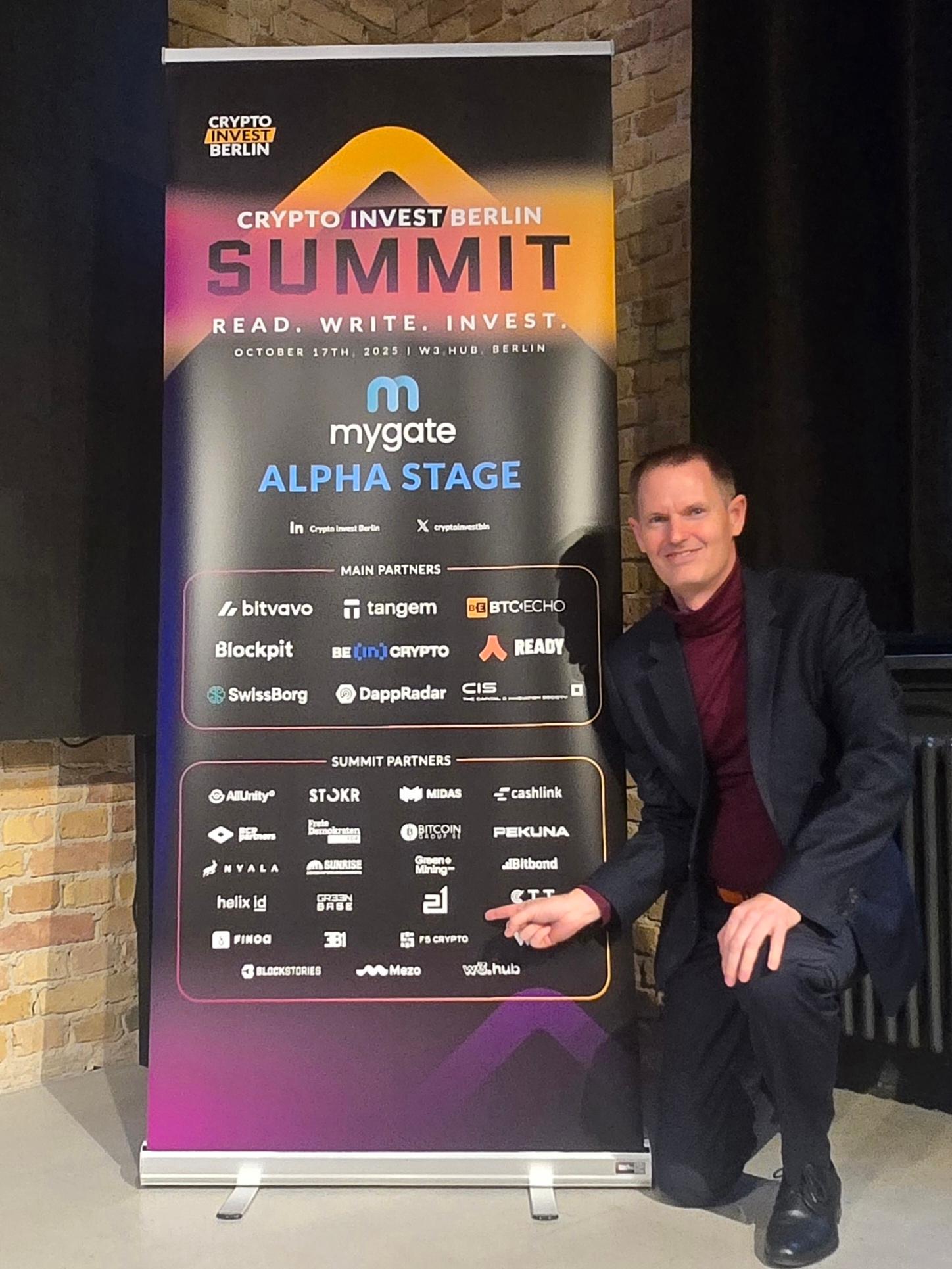 Crypto Invest Summit, Berlin
