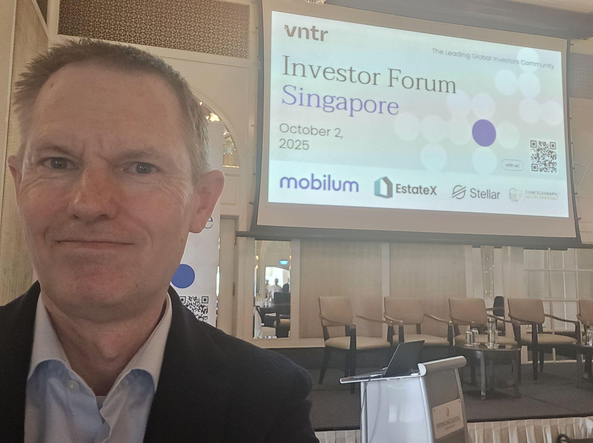 Boris at Investor Forum, Singapore
